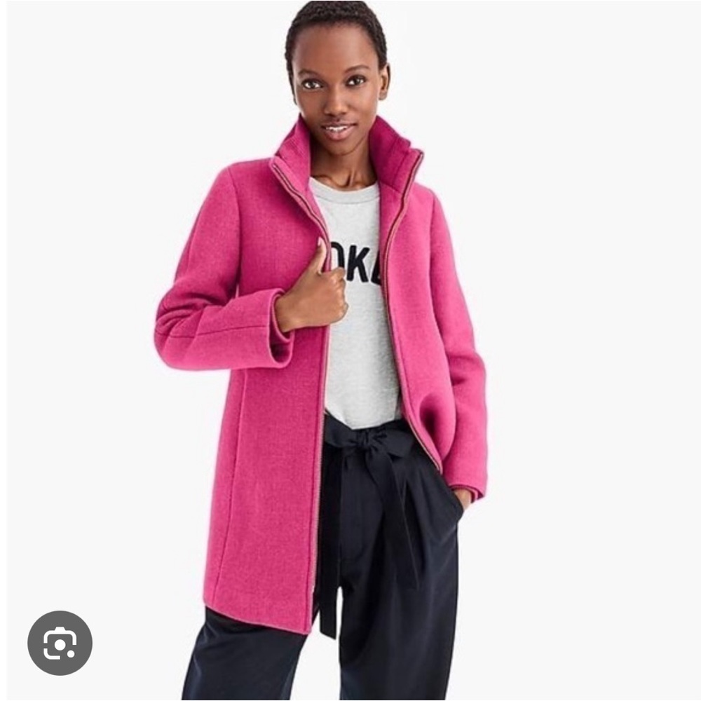 J.Crew Lodge coat in Italian stadium-cloth wool - Picture 5 of 11
